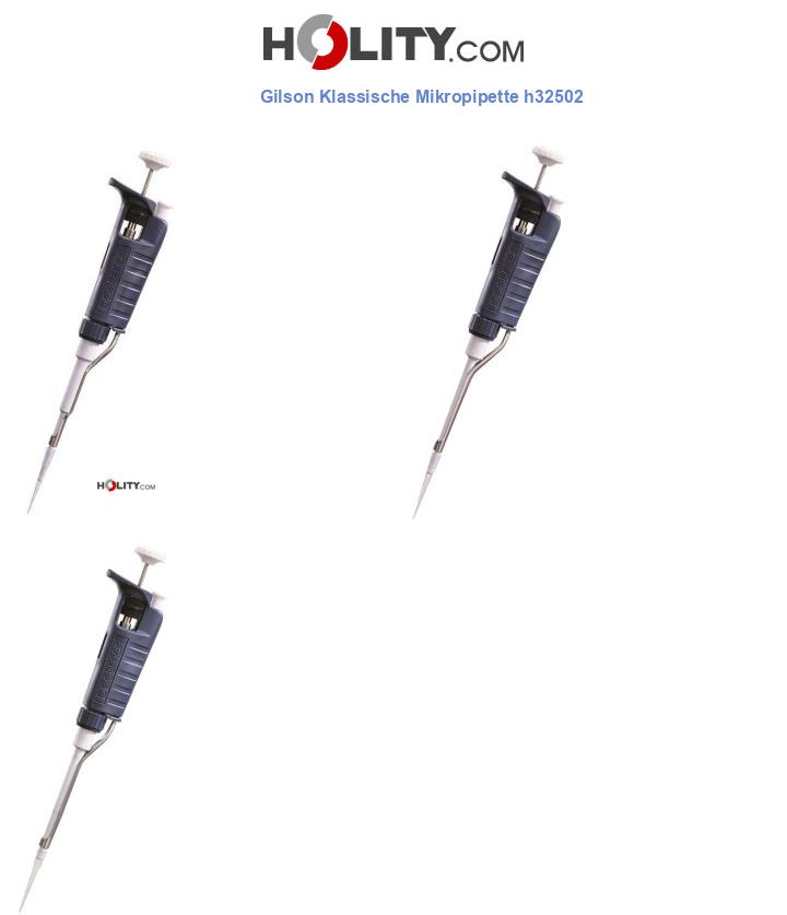 Gilson Klassische Mikropipette h32502