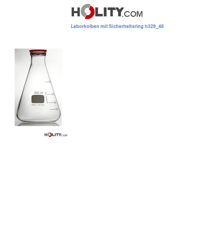 Laborkolben mit Sicherheitsring h329_46