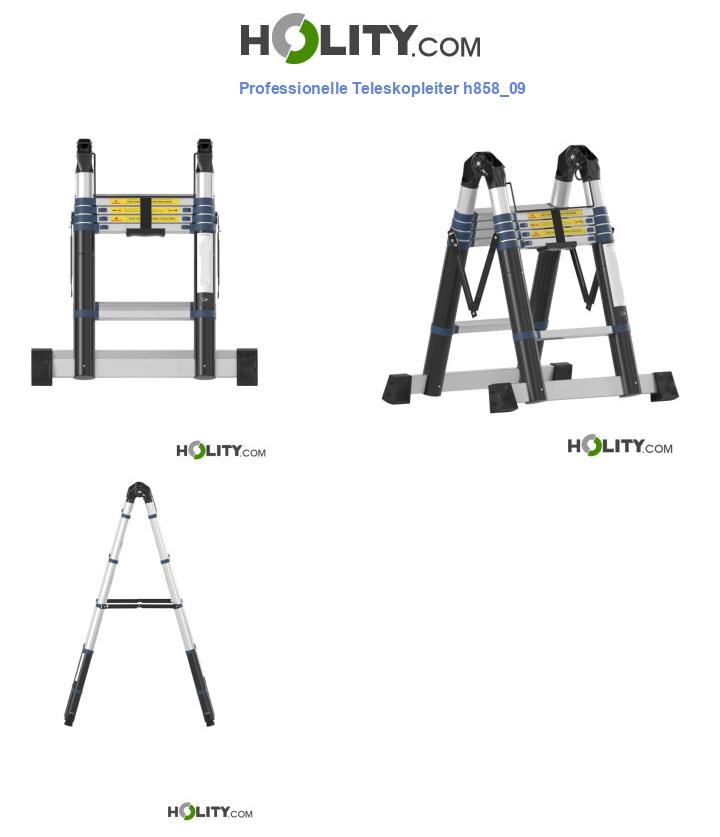 Professionelle Teleskopleiter h858_09