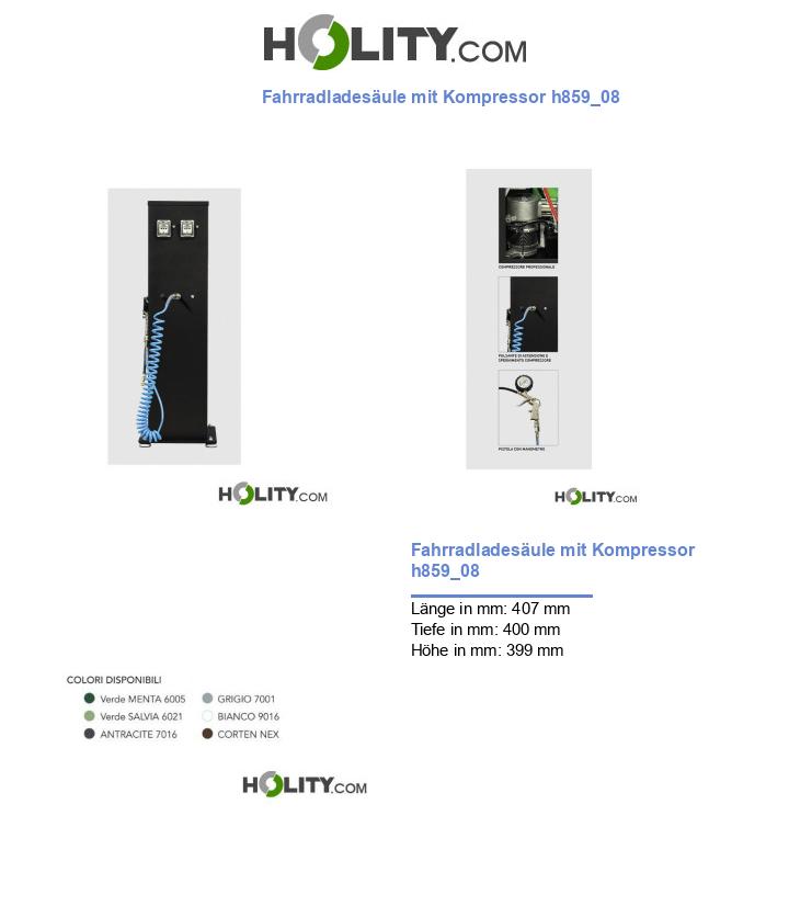 Fahrradladesäule mit Kompressor h859_08